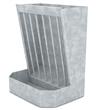 Wall Hay Rack - Galvanized
